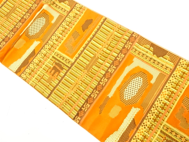 JAPANESE NAGOYA OBI / WOVEN ABSTRACT